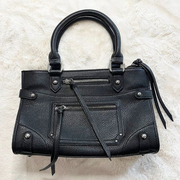 Charming Charlie Black Satchel Bag - Picture 1 of 13
